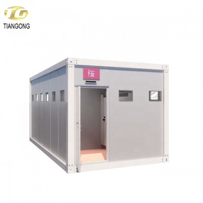 Cheap Price 20ft Customized Storage container toilet/portable toilet Container House